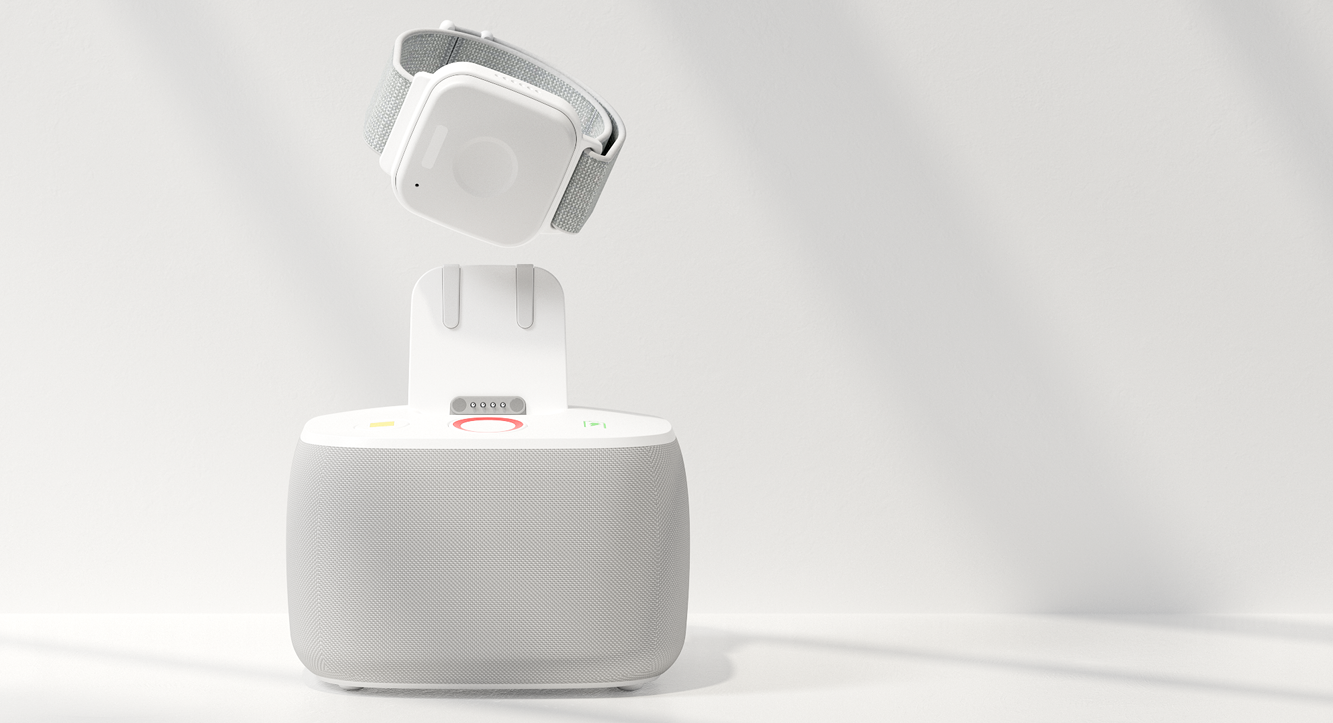 Novo Go Basis-Station mit mobilem Notrufsender
